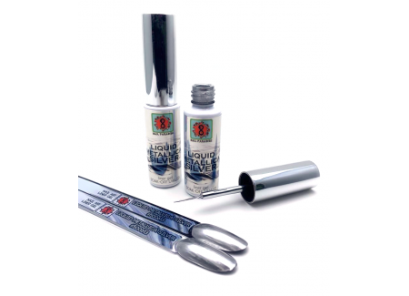 Liner Gel - Liquid Metallica Silver 8 ml